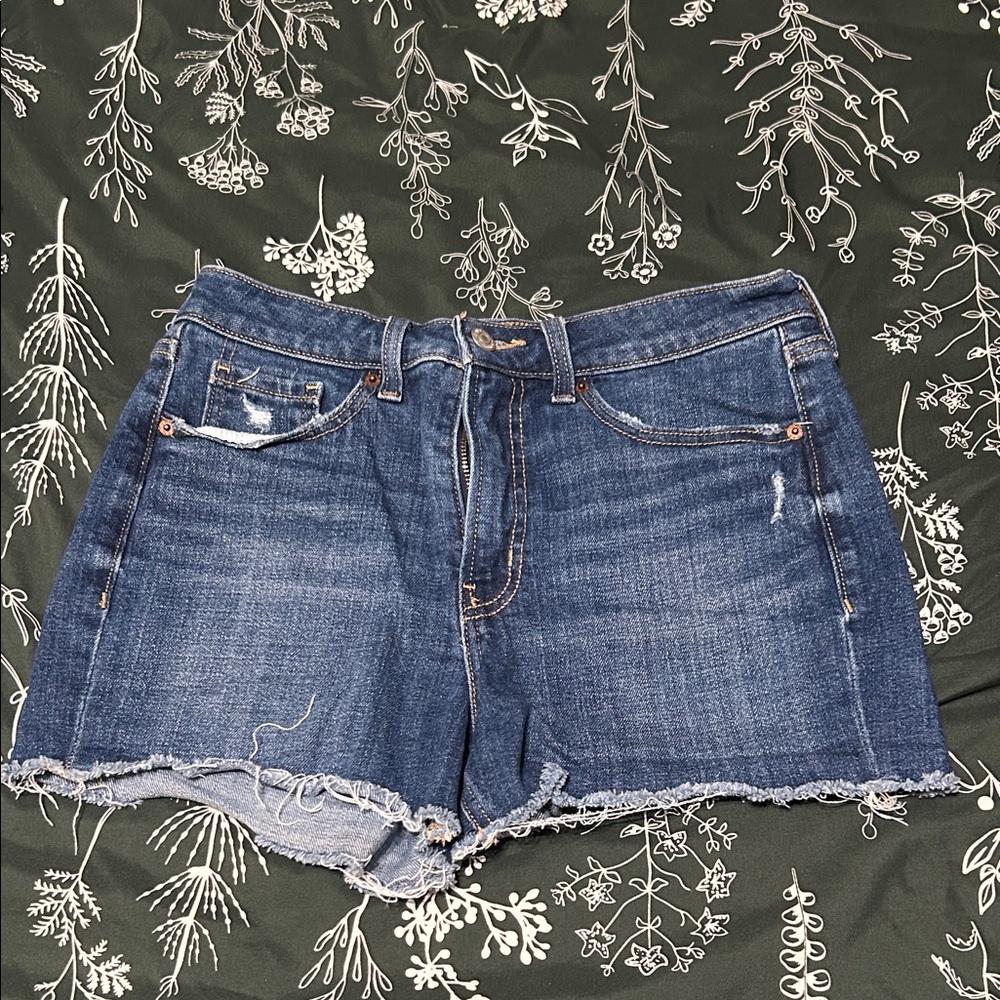 Old Navy Dark Blue Jean Shorts